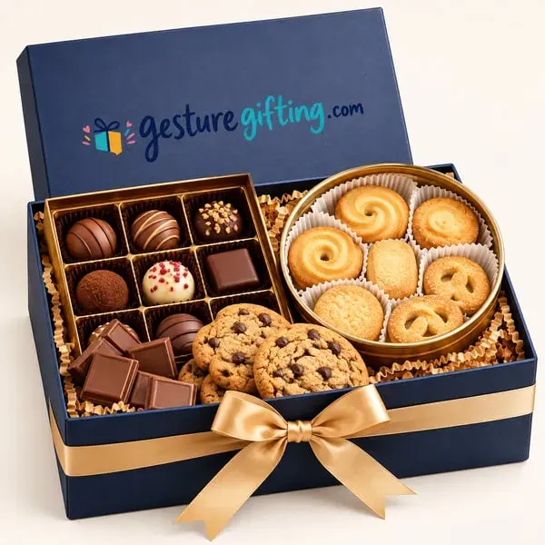 Chocolate & Cookies Hamper with your logo