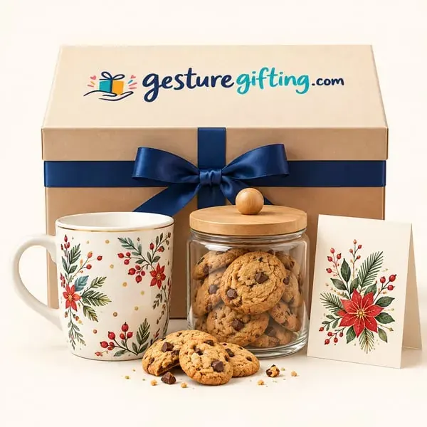 Festive Mug & Cookies Combo with your logo