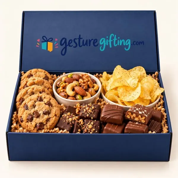 Gourmet Snack Hamper with your logo