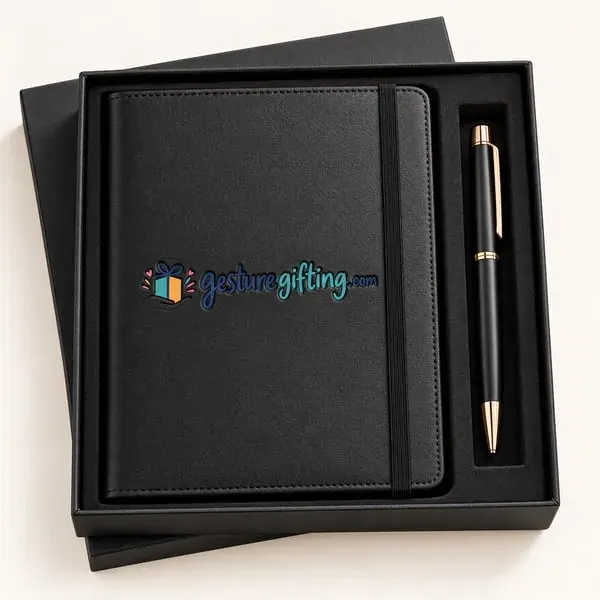 New Year Planner & Pen Gift Set with your logo