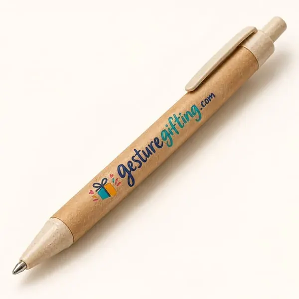 Recycled Paper Pen with your logo