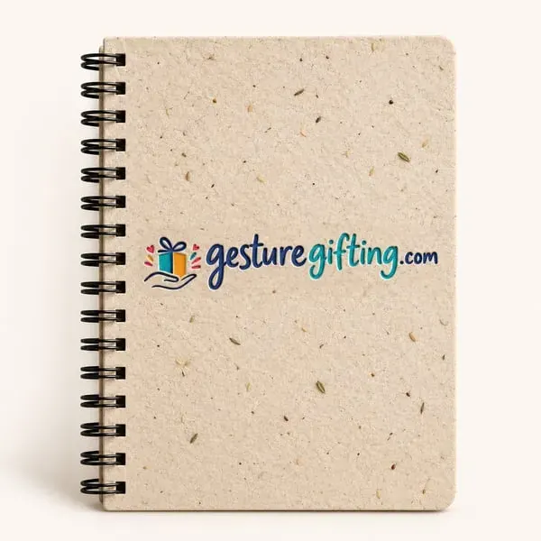 Seed-paper Notebook with your logo