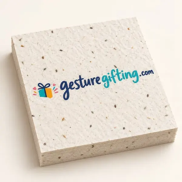 Seed-paper Notepad with your logo