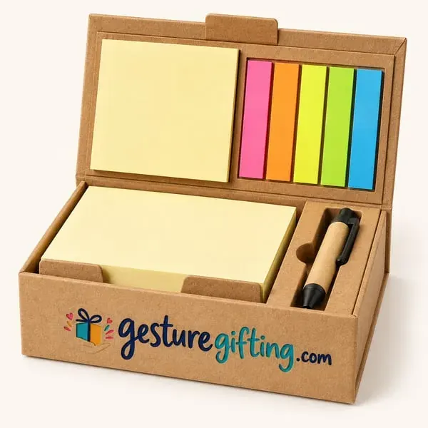 Sticky-notes Desk Set with your logo