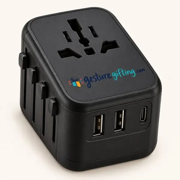 Universal Travel Adapter with your logo
